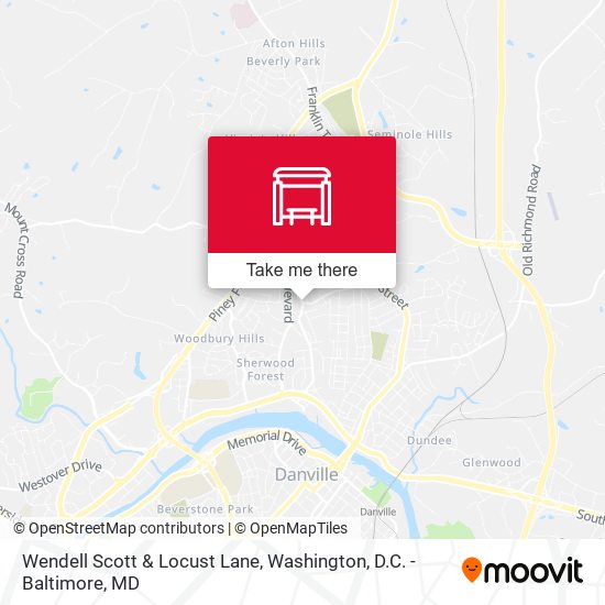 Mapa de Wendell Scott & Locust Lane