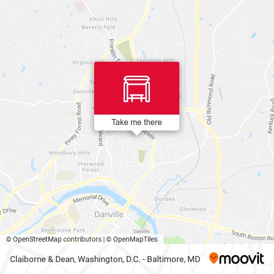 Mapa de Claiborne & Dean