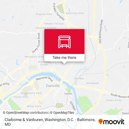 Mapa de Claiborne & Vanburen