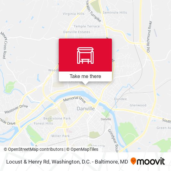 Mapa de Locust & Henry Rd