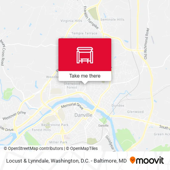 Locust & Lynndale map