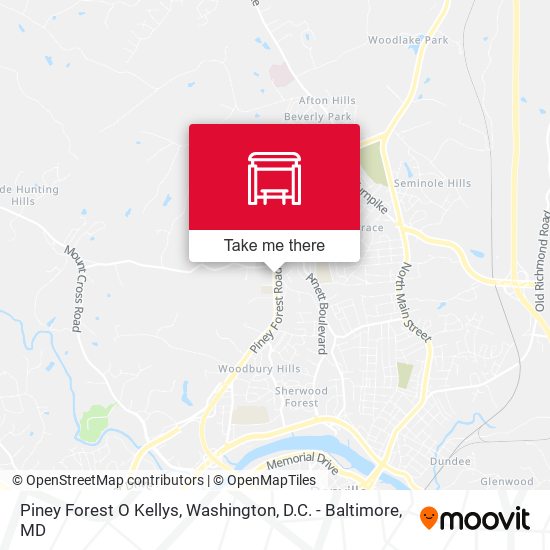 Piney Forest O Kellys map