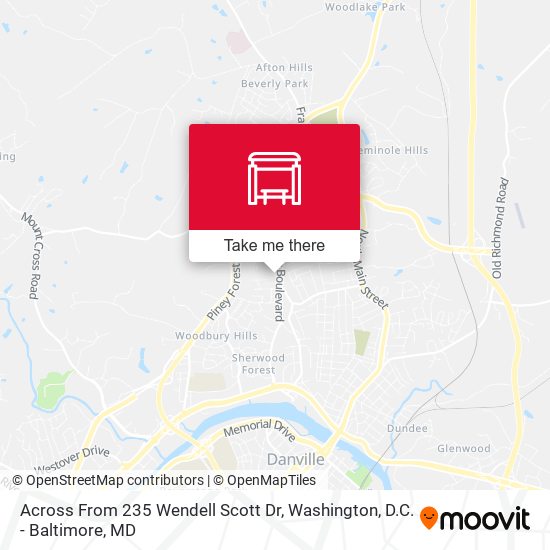 Across From 235 Wendell Scott Dr map