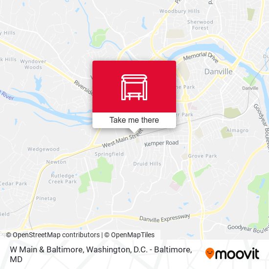 Mapa de W Main & Baltimore