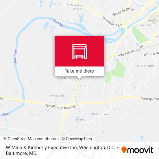 W Main & Kimberly Executive Inn map