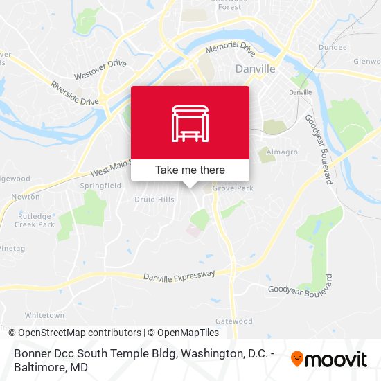 Bonner Dcc South Temple Bldg map