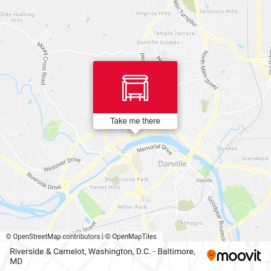 Riverside & Camelot map