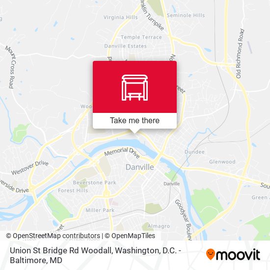 Union St Bridge Rd Woodall map