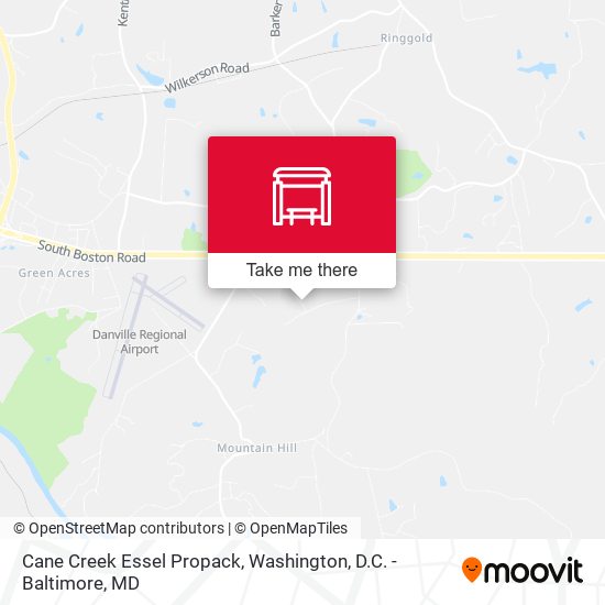 Cane Creek Essel Propack map