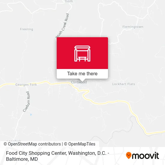 Food City Shopping Center map