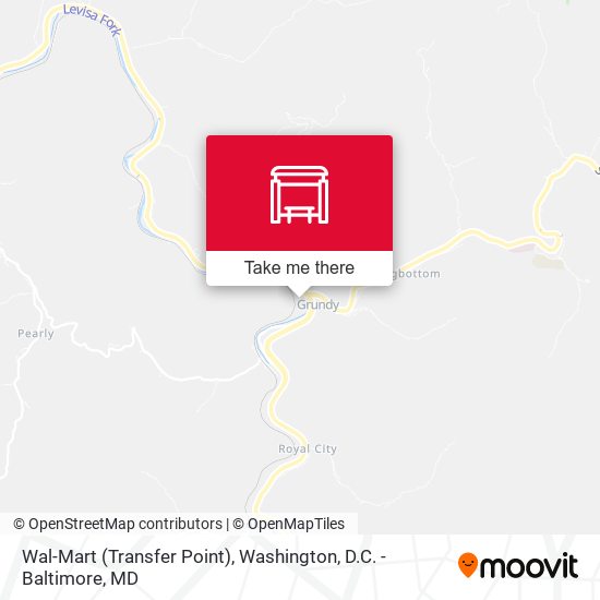 Wal-Mart (Transfer Point) map