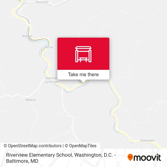 Riverview Elementary School map