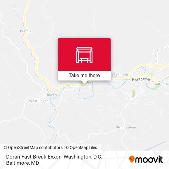 Doran-Fast Break Exxon map