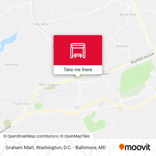 Mapa de Graham Mart