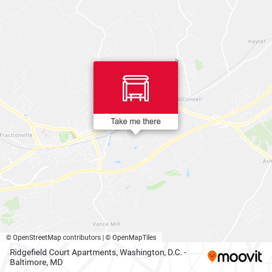 Ridgefield Court Apartments map