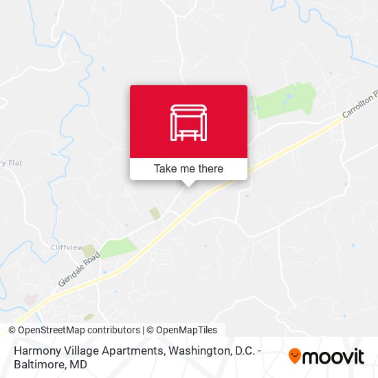 Mapa de Harmony Village Apartments
