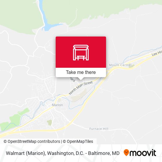 Walmart (Marion) map