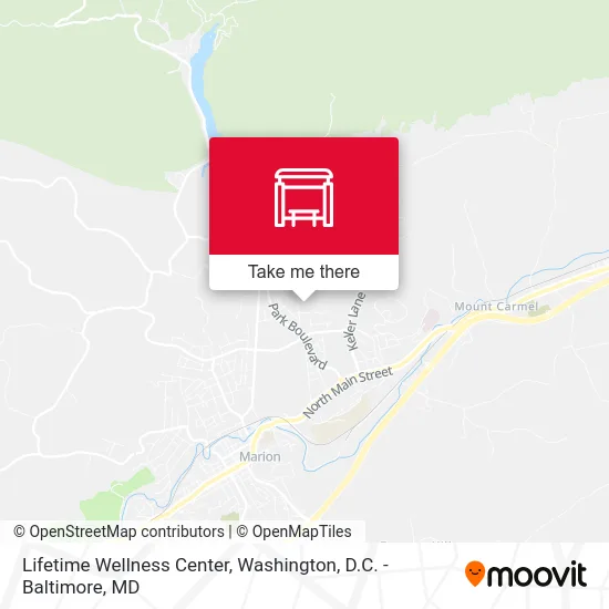 Lifetime Wellness Center map