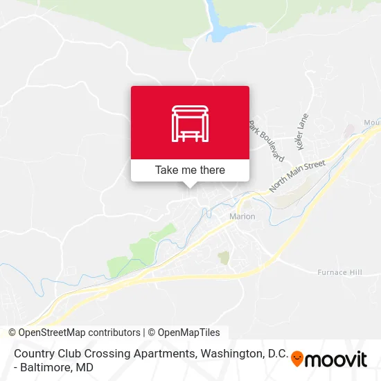 Country Club Crossing Apartments map