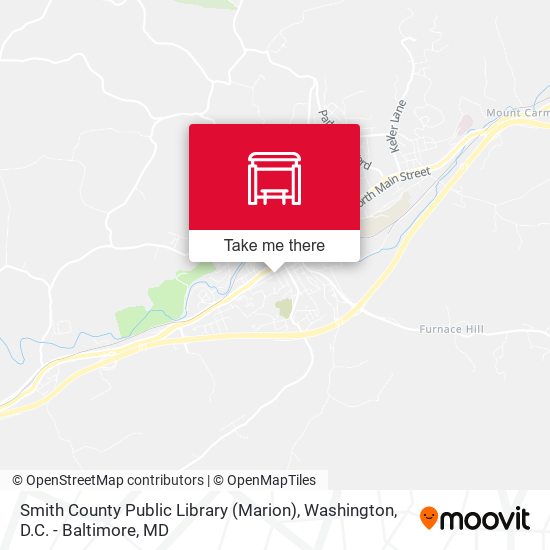 Smith County Public Library (Marion) map