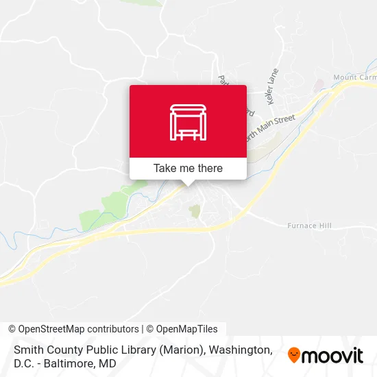 Smith County Public Library (Marion) map