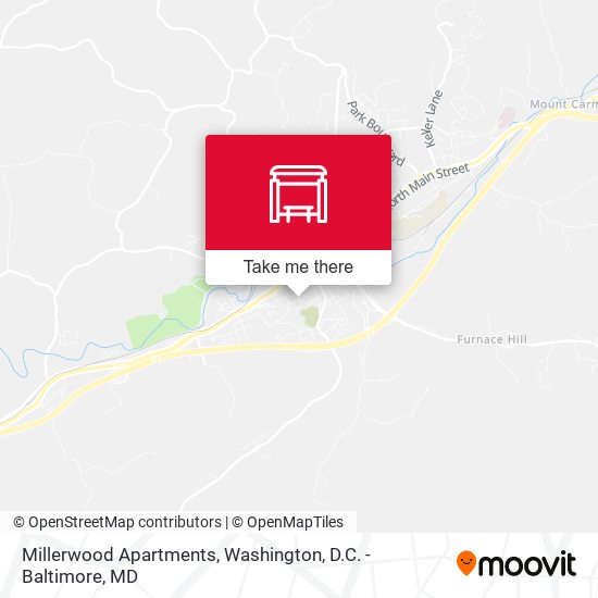 Mapa de Millerwood Apartments