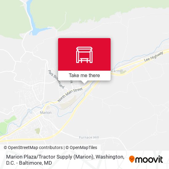 Marion Plaza / Tractor Supply map