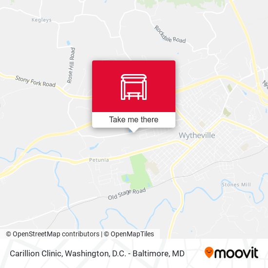 Mapa de Carillion Clinic