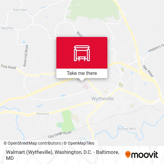 Walmart (Wytheville) map