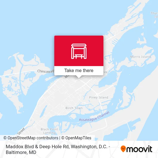 Maddox Blvd & Deep Hole Rd map