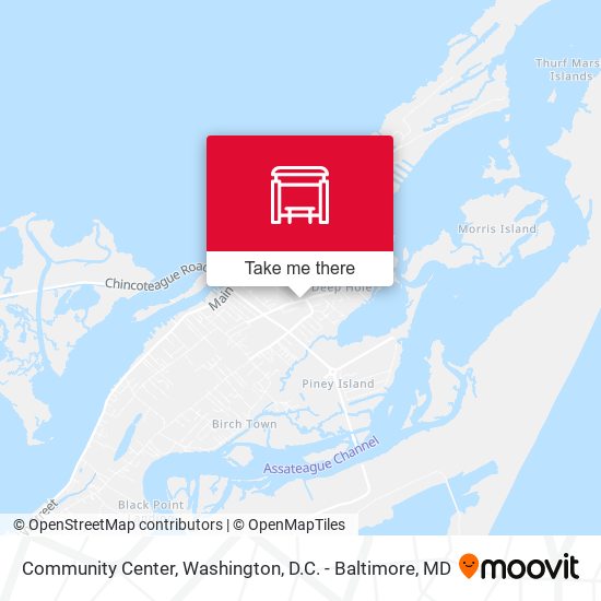 Community Center map