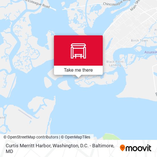 Mapa de Curtis Merritt Harbor