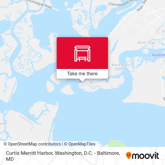 Curtis Merritt Harbor map
