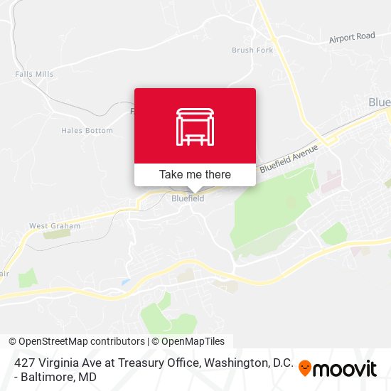 Mapa de 427 Virginia Ave at Treasury Office