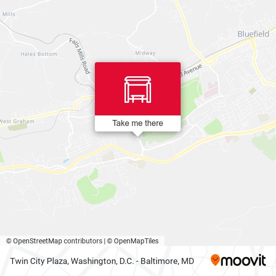Twin City Plaza map