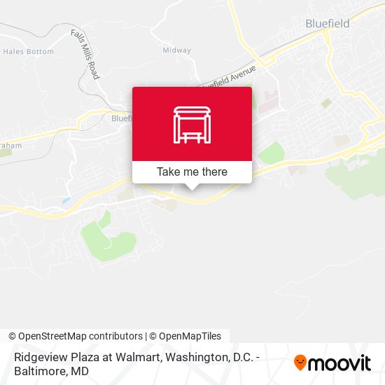 Mapa de Ridgeview Plaza at Walmart