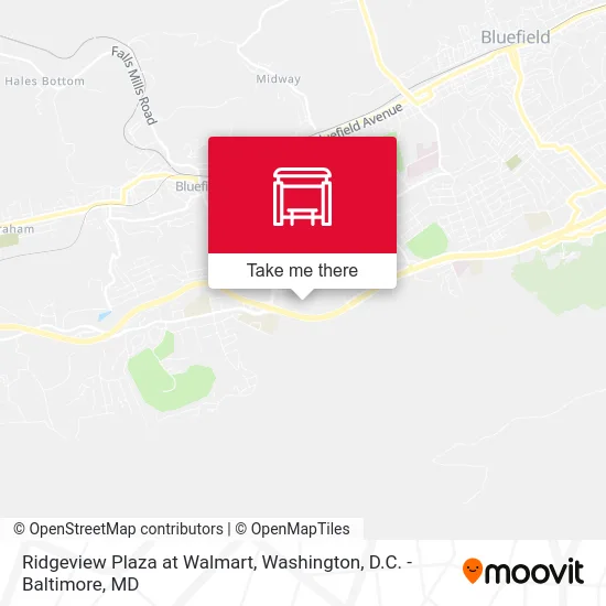 Ridgeview Plaza at Walmart map