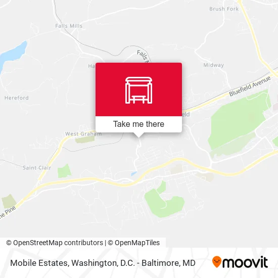 Mobile Estates map
