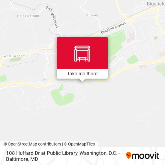 108 Huffard Dr at Public Library map