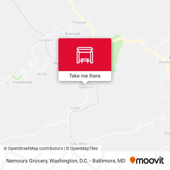 Mapa de Nemours Grocery