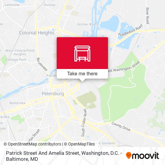Mapa de Patrick Street And Amelia Street