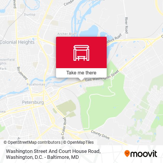 Mapa de Washington Street And Court House Road