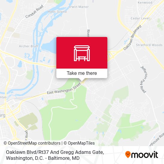 Oaklawn Blvd / Rt37 And Gregg Adams Gate map
