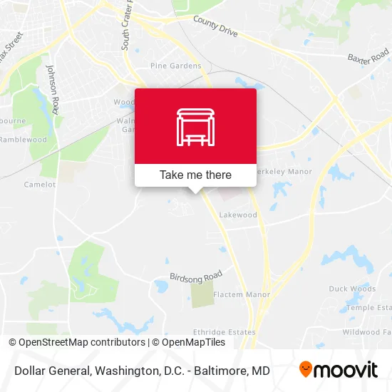 Dollar General map