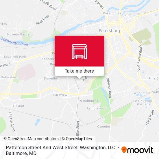 Mapa de Patterson Street And West Street