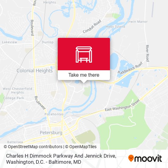Mapa de Charles H Dimmock Parkway And Jennick Drive