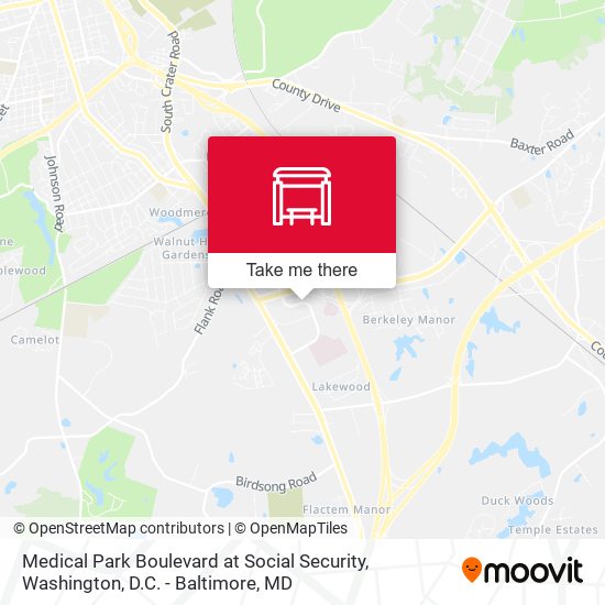 Mapa de Medical Park Boulevard at Social Security