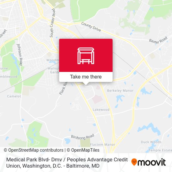 Medical Park Blvd- Dmv / Peoples Advantage Credit Union map