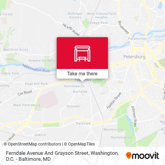 Mapa de Ferndale Avenue And Grayson Street