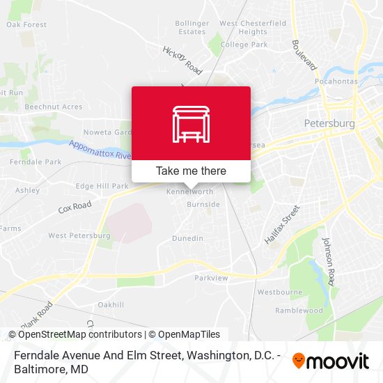 Mapa de Ferndale Avenue And Elm Street